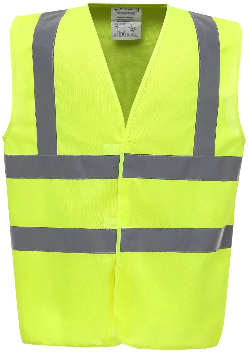 Hi-Vis Warnweste gelb,  Kl. 2