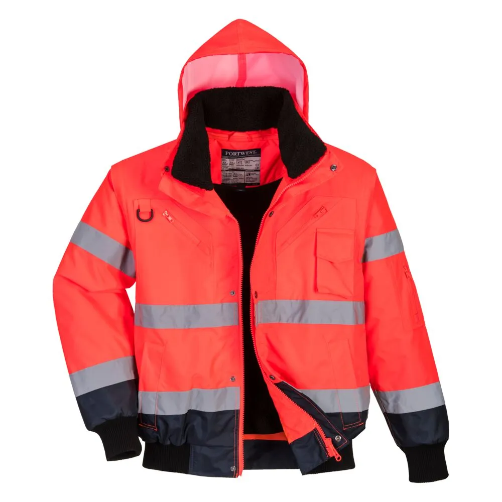 3-in-1-Warnschutz-Pilotenjacke, Portwest C465